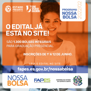 Leia mais sobre o artigo Governo do Estado lança 2º edital do Nossa Bolsa em 2022