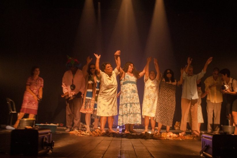 Leia mais sobre o artigo Música e congo na chegada dos Passos de Anchieta no Santuário