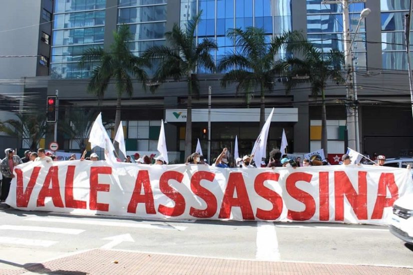 Leia mais sobre o artigo Atingidos lideram ato que denuncia mortes e crimes ambientais da VALE