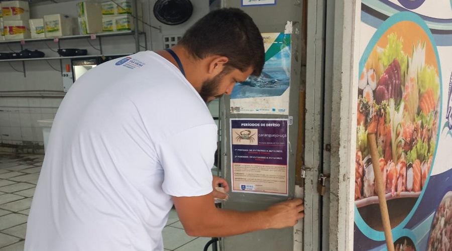 Leia mais sobre o artigo Ações de Educação e Fiscalização sobre o defeso do caranguejo-uçá