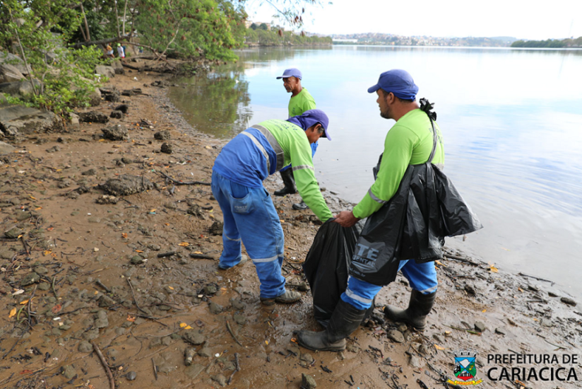 Leia mais sobre o artigo Sábado (15) será de mutirão de limpeza do manguezal na orla de Cariacica