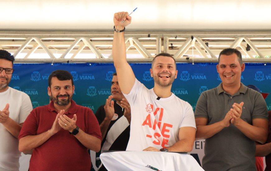 Leia mais sobre o artigo Viana: Praça de Marcílio de Noronha recebe ordem de serviço para reforma