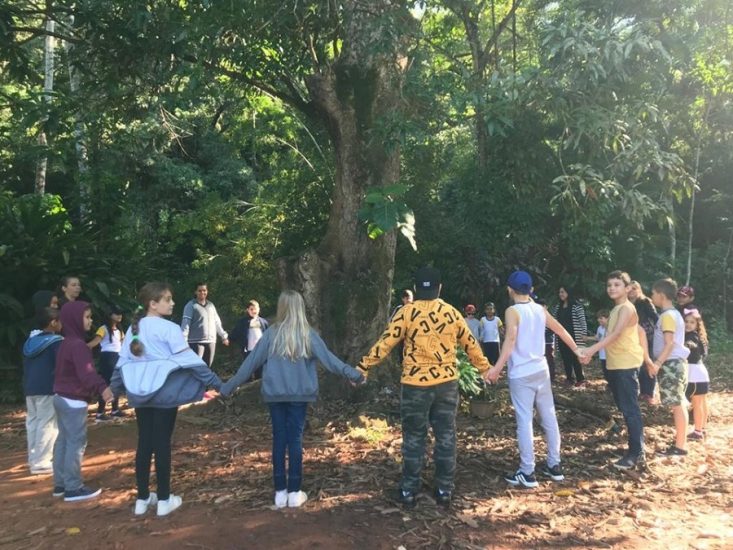Leia mais sobre o artigo Semana do Meio Ambiente teve atividades com escolas nos Monumentos Naturais Serra das Torres e O Frade e a Freira