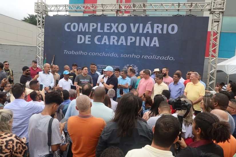 Leia mais sobre o artigo Governador inaugura viaduto e obras do Complexo Viário de Carapina