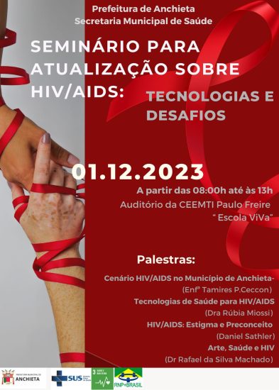 Leia mais sobre o artigo Seminário vai atualizar sobre tecnologias e desafios no combate à aids