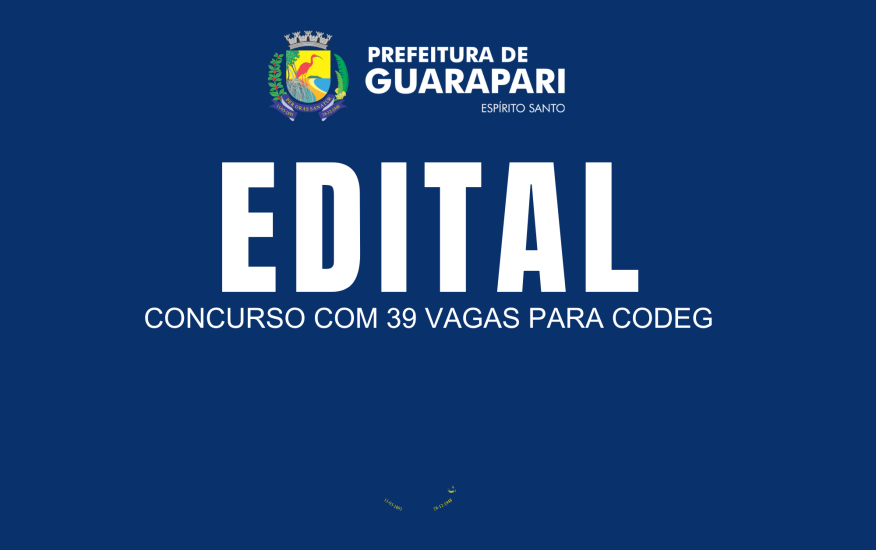 Leia mais sobre o artigo Prefeitura abre concurso com 39 vagas para Codeg