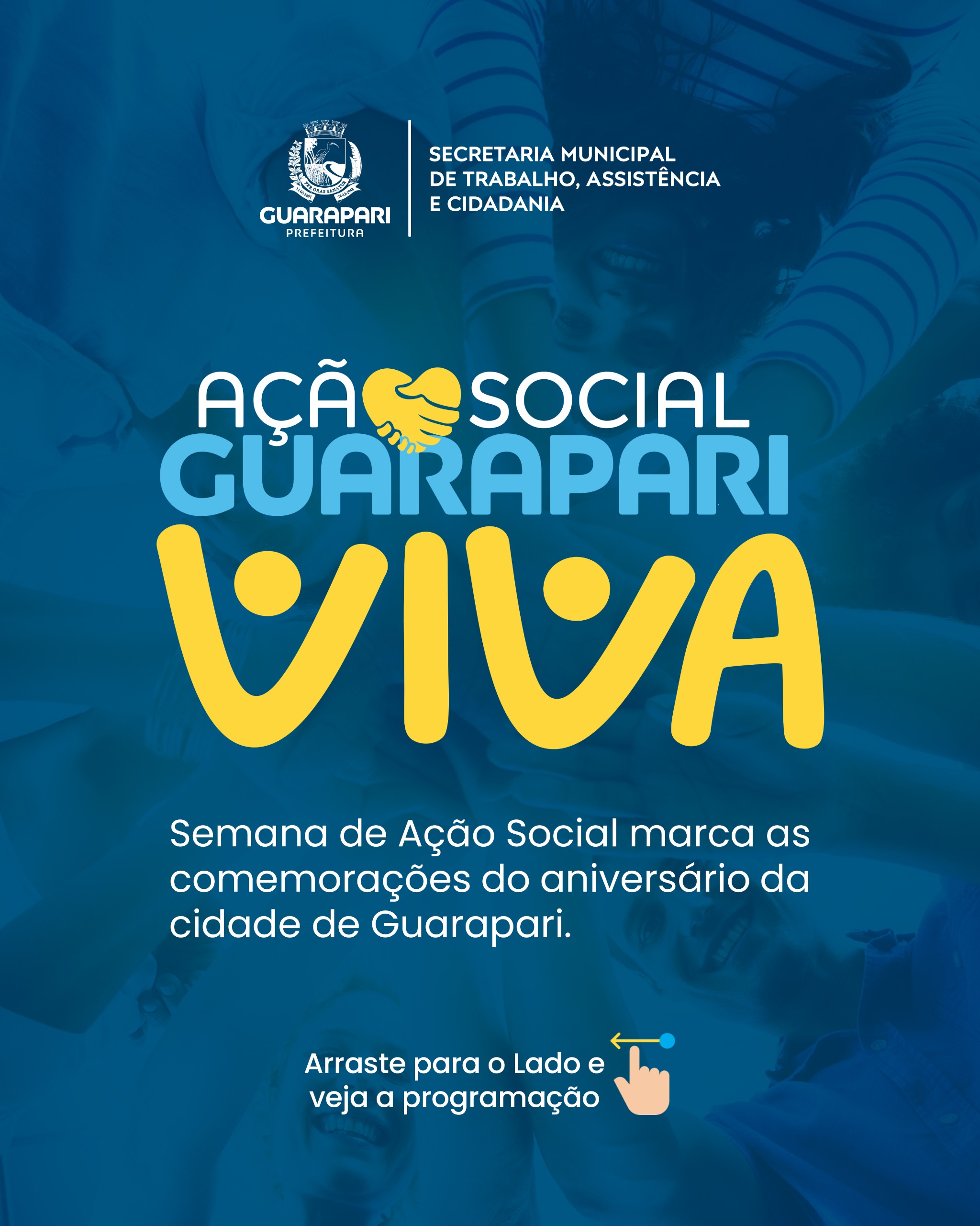 Leia mais sobre o artigo Guarapari Viva: Semana de Ação Social marca as comemorações do aniversário da cidade