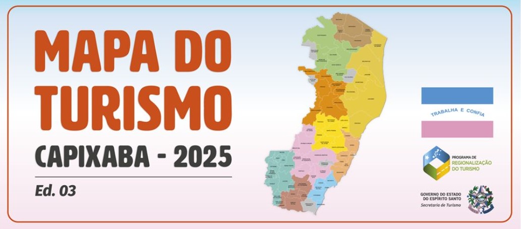 Leia mais sobre o artigo Setur atualiza Mapa do Turismo com 74 municípios capixabas e dez regiões