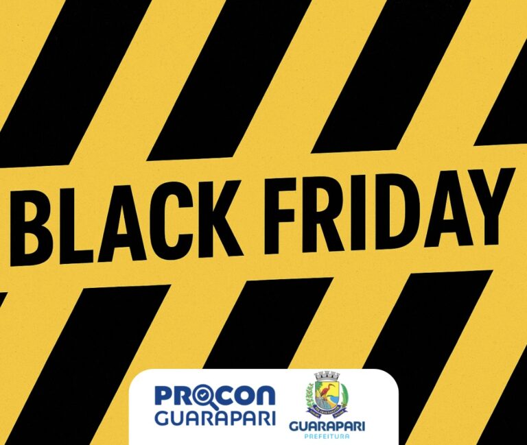 PROCON de Guarapari reforça orientações e ações preventivas para a Black Friday