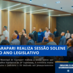 Câmara de Guarapari realiza sessão solene de abertura do ano legislativo