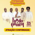 Grupo Fundo de Quintal é a primeira atração confirmada de A Fantástica Páscoa Guarapari