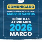 Complexo Esportivo e Cultural Maurice Santos retoma atividades do Programa de Complementação Escolar