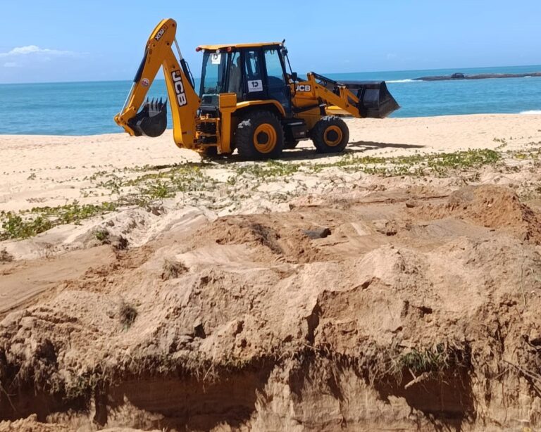Prefeitura inicia trabalhos de drenagem para evitar alagamentos na Praia do Riacho