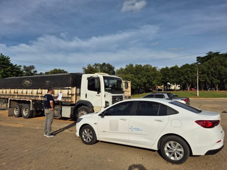 Fiscalização flagra transporte irregular de 385 sacas de café no norte do Estado