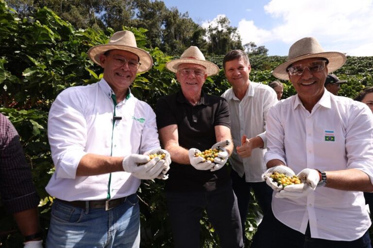 Governador realiza abertura oficial da colheita do café arábica no Espírito Santo