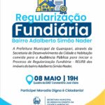 Prefeitura de Guarapari realiza audiência pública para regularização fundiária no Adalberto Simão Nader