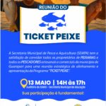 Prefeitura de Guarapari realiza reunião para apresentação do Programa Ticket Peixe