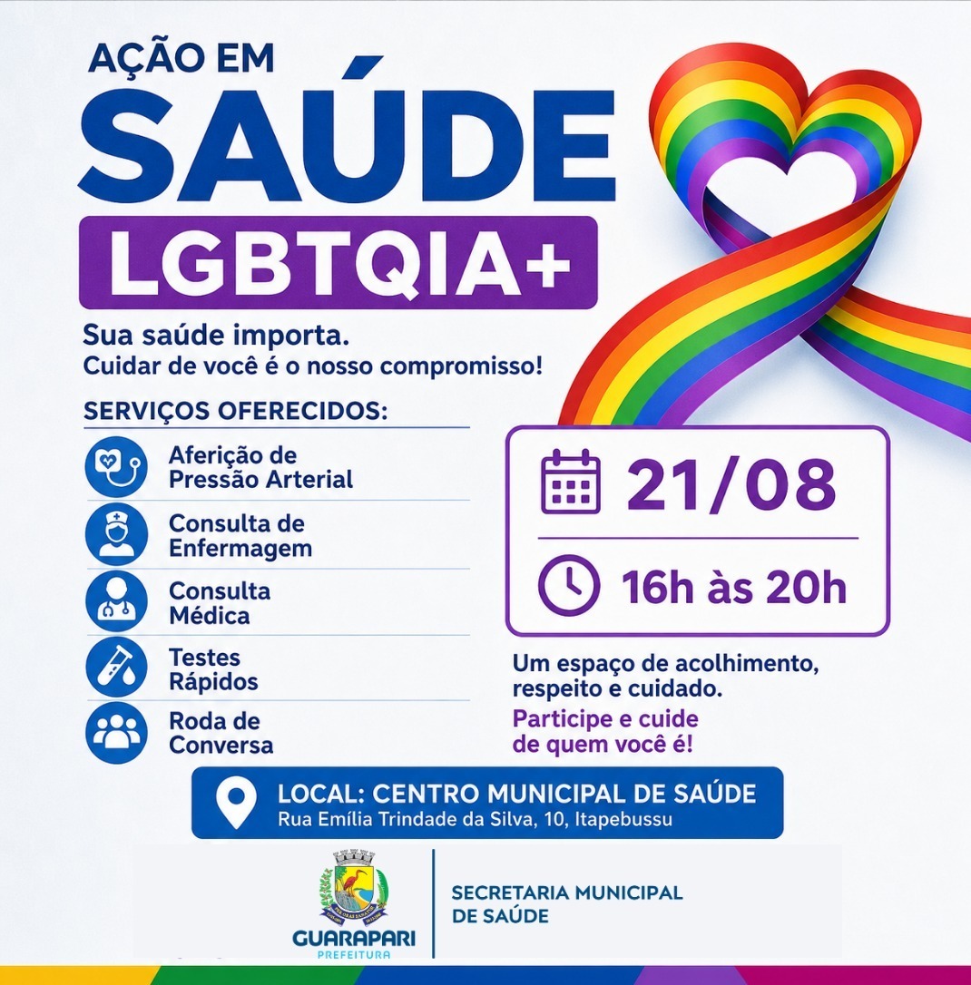 Leia mais sobre o artigo Cuidar da saúde também é respeitar quem você é!