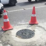 Problema resolvido: Prefeitura recupera trecho e notificará empresa responsável por dano na cabeceira da ponte