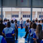 Com telhado novo, quadra reformada, salas climatizadas e espaço inclusivo, EMEF Maria Ramalhete Corrêa é entregue à comunidade