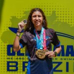 Estudante da rede municipal de Guarapari busca votos para ser porta-bandeira do Brasil no Mundial Oceanman