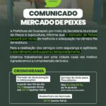 Mercado de Peixes de Guarapari suspende atendimento para adequações na câmara de resíduos