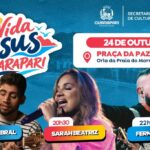 Guarapari recebe Sarah Beatriz e Fernandinho no Vida Jesus, dia 24 de outubro